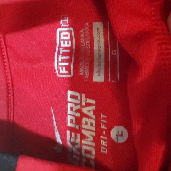 Nike Mens Pro Combat Hyperwarm Thermal - Picture 7 of 9